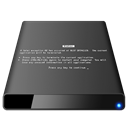 diskicons2 - BSOD External [Black]